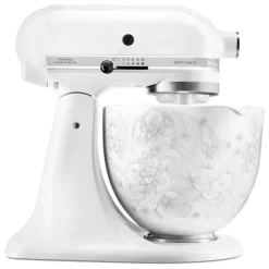 Robot amasador rosa seda 4,8 l - Artisan Elegance 5KSM175PS - KitchenAid + LIBRO + REGALO bol cerámica