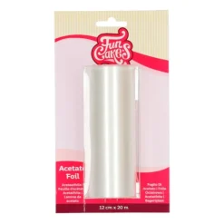 Rollo de acetato 12 cm (20 metros) - Funcakes