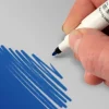 Rotulador comestible doble punta azul real Food Art Pen - Rainbow Dust