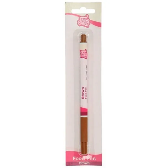 Rotulador comestible marrón - Funcakes