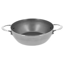 Sartén alta con asas 28 cm - Hierro mineral B - De Buyer + REGALO bolsa conservación