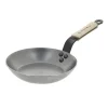 Sartén con mango de madera de haya 24 cm - Hierro mineral B - De Buyer