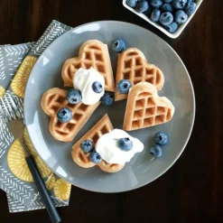 Sartén para 5 gofres de corazones - Nordic Ware + REGALO cucharón