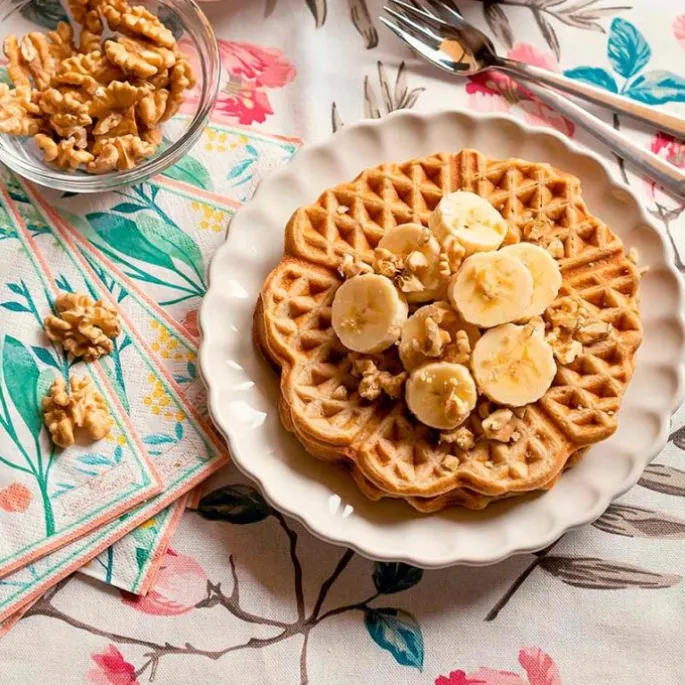 Sartén para 5 gofres de corazones - Nordic Ware + REGALO cucharón