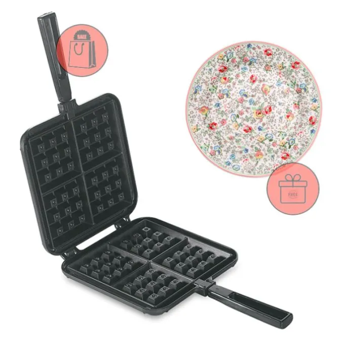 Sartén para 4 gofres - Nordic Ware + REGALO plato