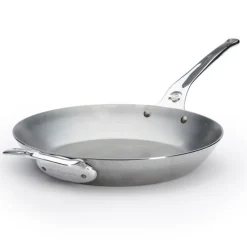 Sartén Pro con asa y con mango de acero inoxidable 32 cm - Hierro mineral B - De Buyer