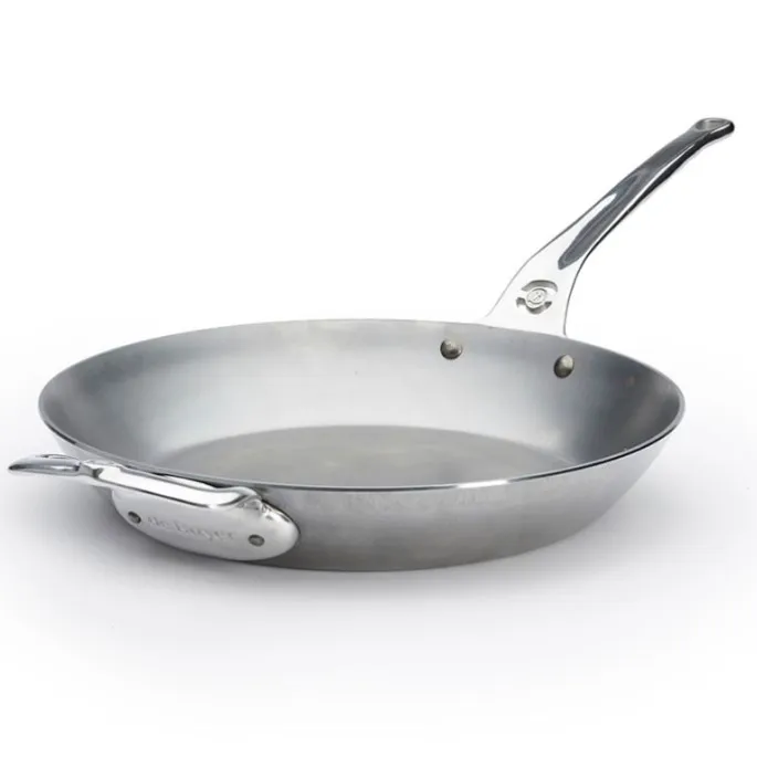 Sartén Pro con asa y con mango de acero inoxidable 32 cm - Hierro mineral B - De Buyer