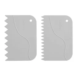 Scrapers de decoración dentados (2) - Decora