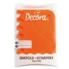Scrapers de decoración ondulado y festoneado (2) - Decora