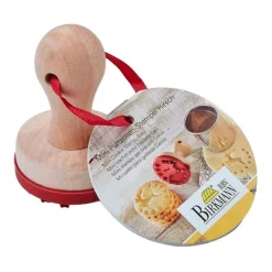 Sello de silicona con mango para galletas Ciervo 5 cm - Birkmann