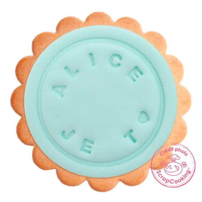 Sello marcador imprenta personalizable - ScrapCooking