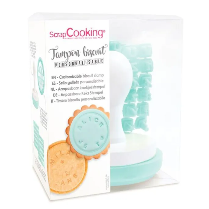Sello marcador imprenta personalizable - ScrapCooking