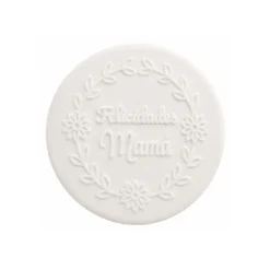 Sello para galletas Felicidades Mamá - Metacrilato grabado