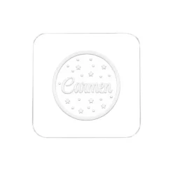 Sello para galletas personalizado - Metacrilato grabado