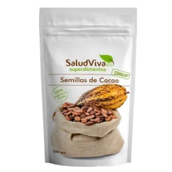 Semillas de cacao ecológico 250 gr - Sin gluten - SaludViva