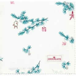 Servilleta de algodón con encaje Juana White - GreenGate