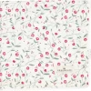Servilleta de algodón con encaje Maise White 40 cm - GreenGate