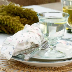 Servilleta de algodón Emely Petit White - GreenGate