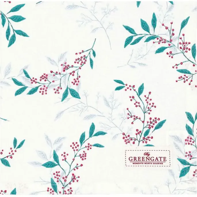 Servilleta de algodón Julani White - GreenGate