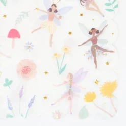 Servilletas de papel con ondas Hadas (16) - Meri Meri