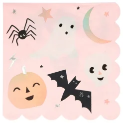 Servilletas de papel con ondas Halloween (16) - Meri Meri