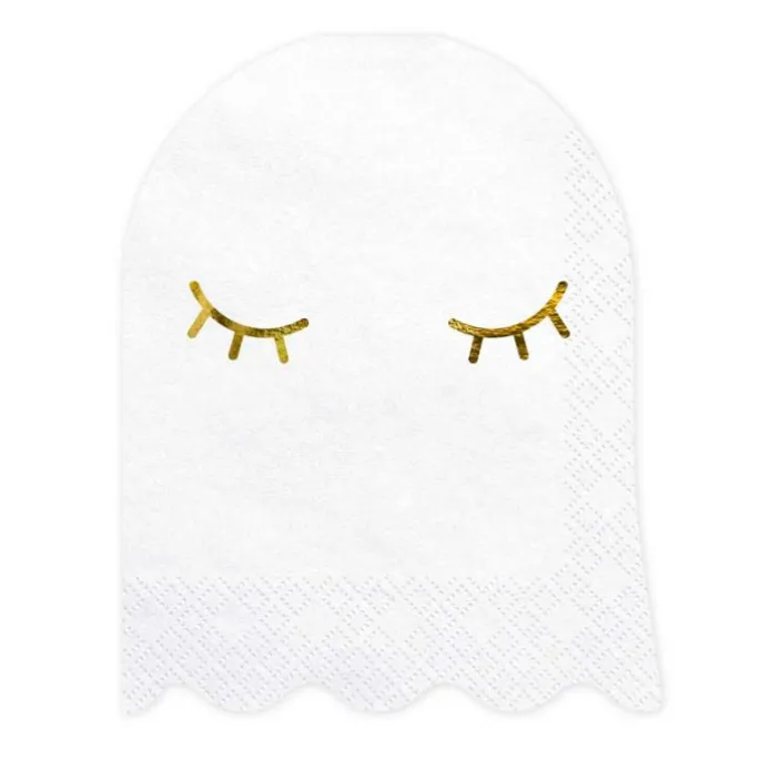 Servilletas de papel fantasmas Halloween (20) - PartyDeco