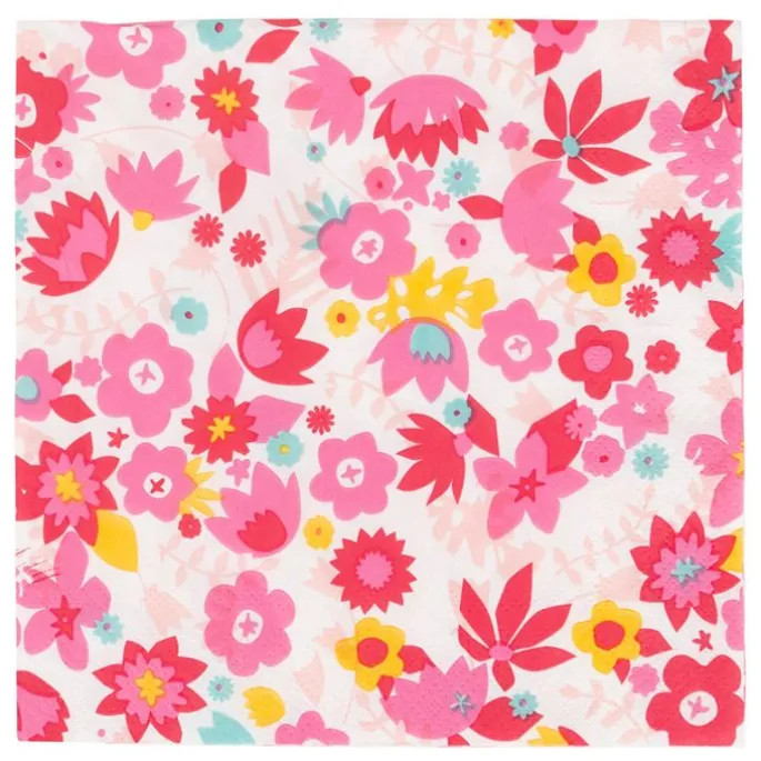 Servilletas de papel flores (20) - My Little Day