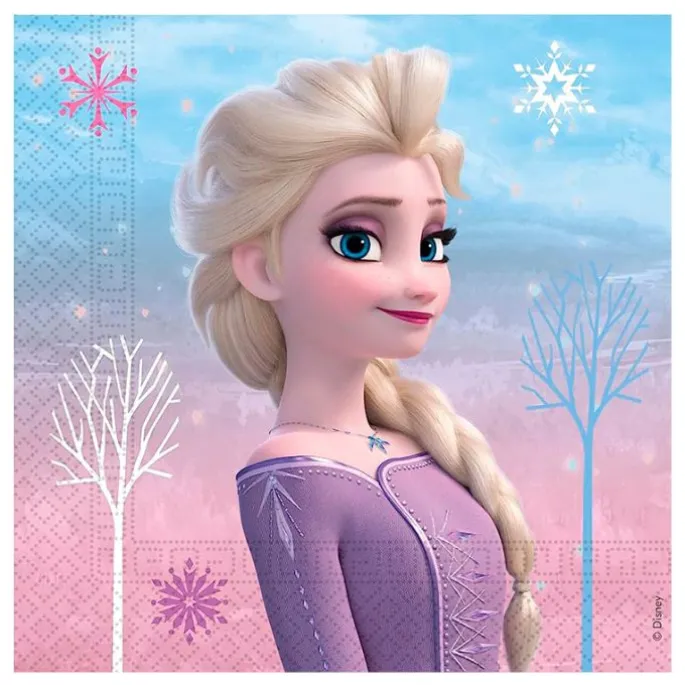 Servilletas de papel Frozen II (20) - Decorata Party