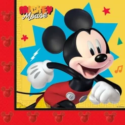 Servilletas de papel Mickey (20) - Decorata Party