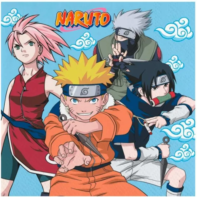 Servilletas de papel Naruto (20) - Fiestora