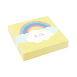 Servilletas de papel nubes y arcoíris pequeñas (20) - Amscan