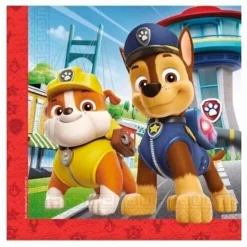 Servilletas de papel Patrulla Canina (20) - Decorata Party