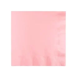Servilletas de papel pequeñas rosa bebé (20) - Conver Party