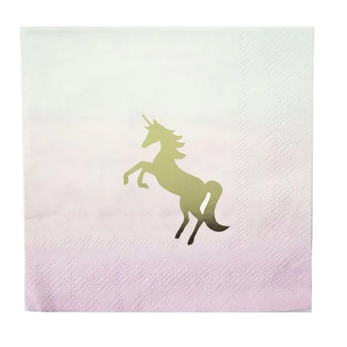 Servilletas de papel pequeñas Unicornio (16) - Talking Tables