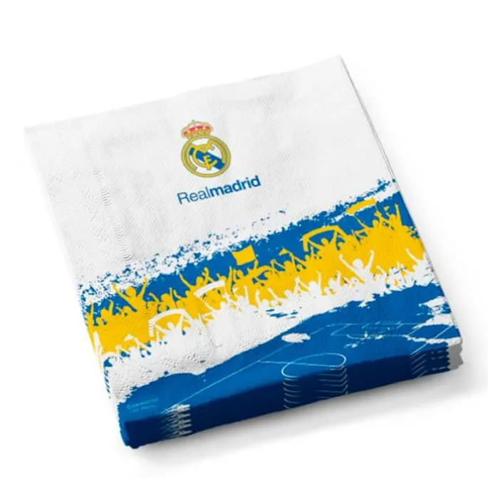 Servilletas de papel Real Madrid (12) - Eurofiestas