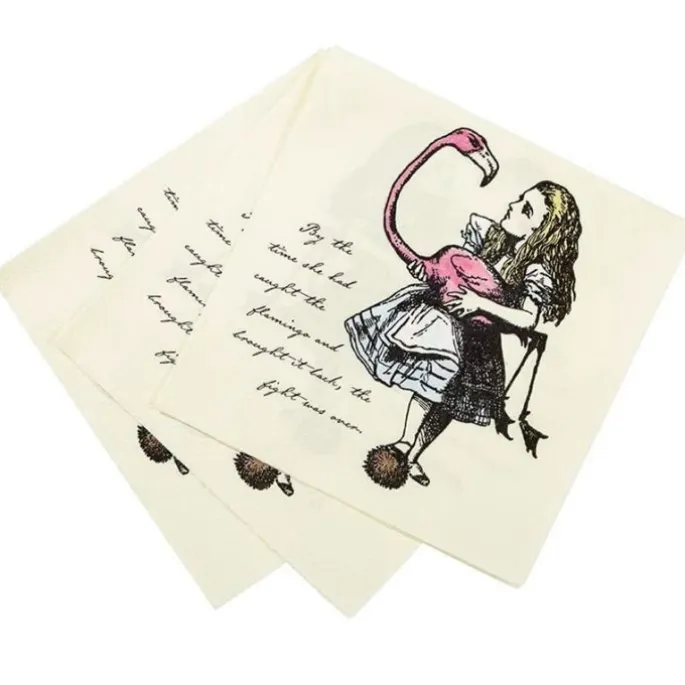 Servilletas de papel Truly Alice (20) - Talking Tables