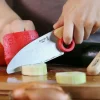 Set de cuchillo, pelador y protector de dedos Le Petit Chef - Acero inoxidable - Opinel