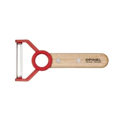 Set de cuchillo, pelador y protector de dedos Le Petit Chef - Acero inoxidable - Opinel