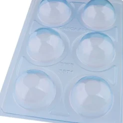 Set de moldes para chocolate 6 cuencos o boles