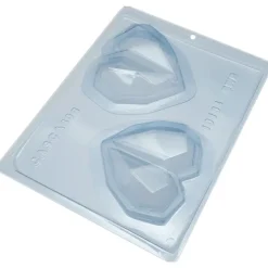 Set de moldes para chocolate 2 corazones