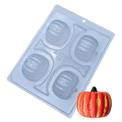 Set de moldes para chocolate calabazas Halloween