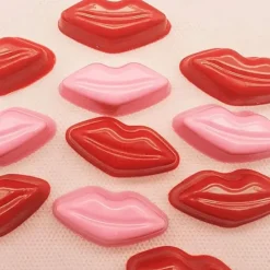 Set de moldes para chocolate 11 labios besos San Valentín