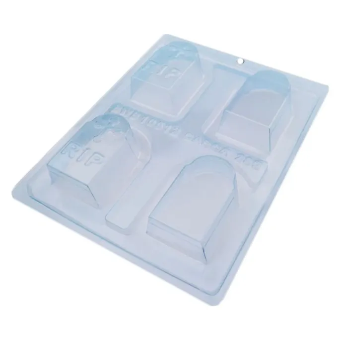 Set de moldes para chocolate lápidas Halloween