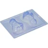 Set de moldes para chocolate Papá Noel