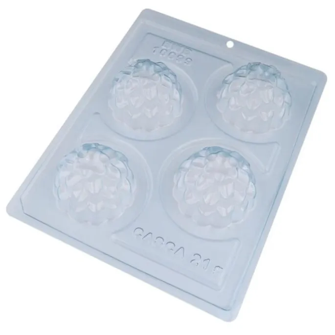 Set de moldes para chocolate 4 trufas