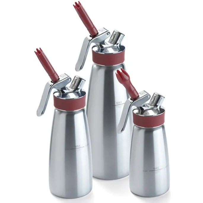 Sifón para espumas Gourmet Whip 1 litro - Acero inoxidable - iSi