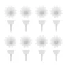 Soportes blancos para velas (12) - Modecor
