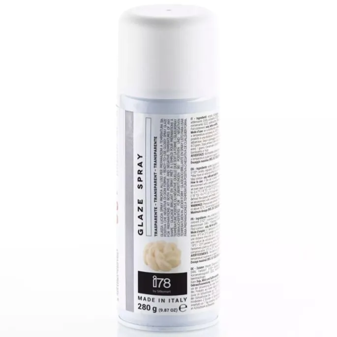 Spray abrillantador comestible (barniz) 280 g - Sin gluten - Silikomart