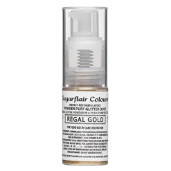 Spray de purpurina en polvo oro real 10 g - Sugarflair