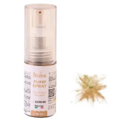 Spray de purpurina en polvo Pump Spray oro antiguo 10 g - Sin gluten - Decora